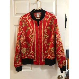 Thin Stylish Silk Jacket